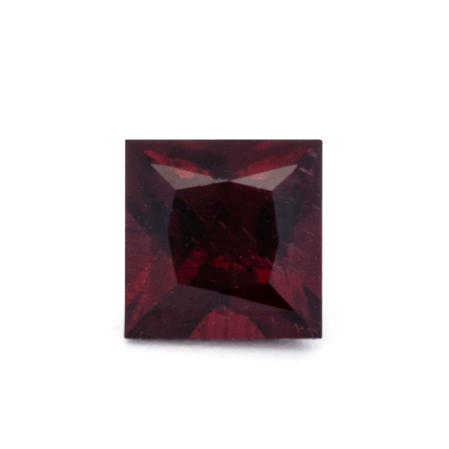 Rubin - rot, rechteck, 3.5x3.5 mm, 0.26 ct, Nr. RY10017