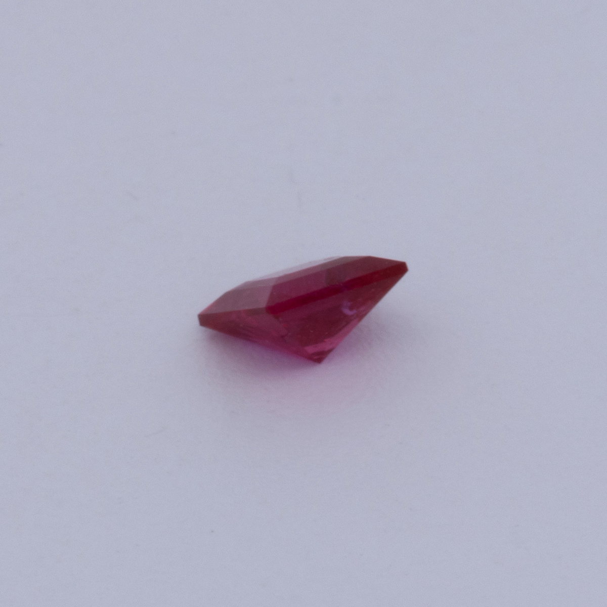Rubin - rot, rechteck, 3x3 mm, 0.17 ct, Nr. RY10018