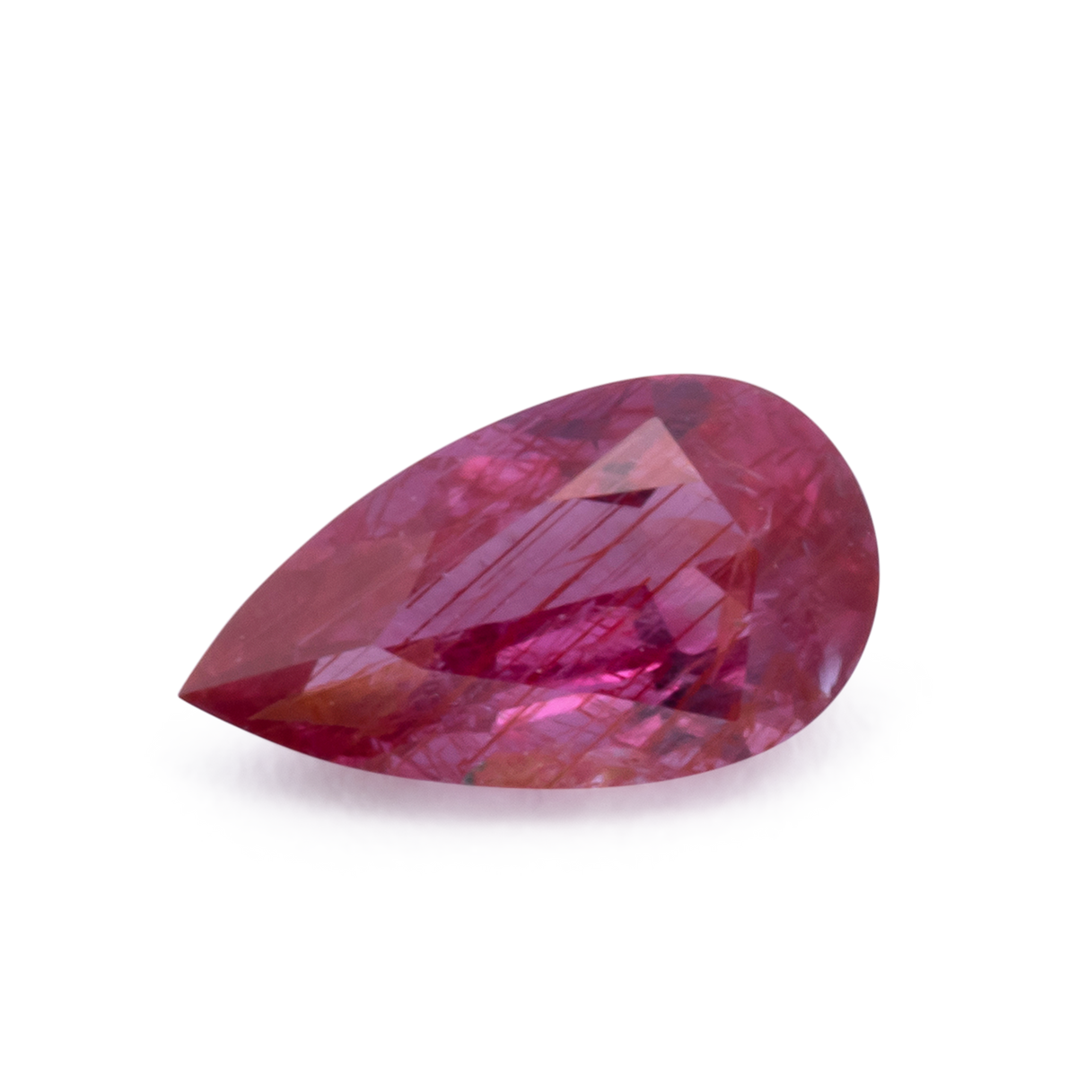 Rubin - rot, birnform, 5.5x3.1 mm, 0.27 ct, Nr. RY10031