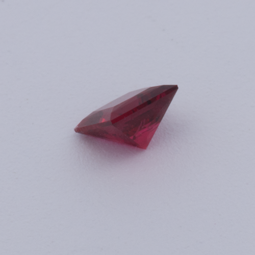 Ruby - red, rectangle, 2.5x2.5 mm, 0.09 ct, No. RY10037