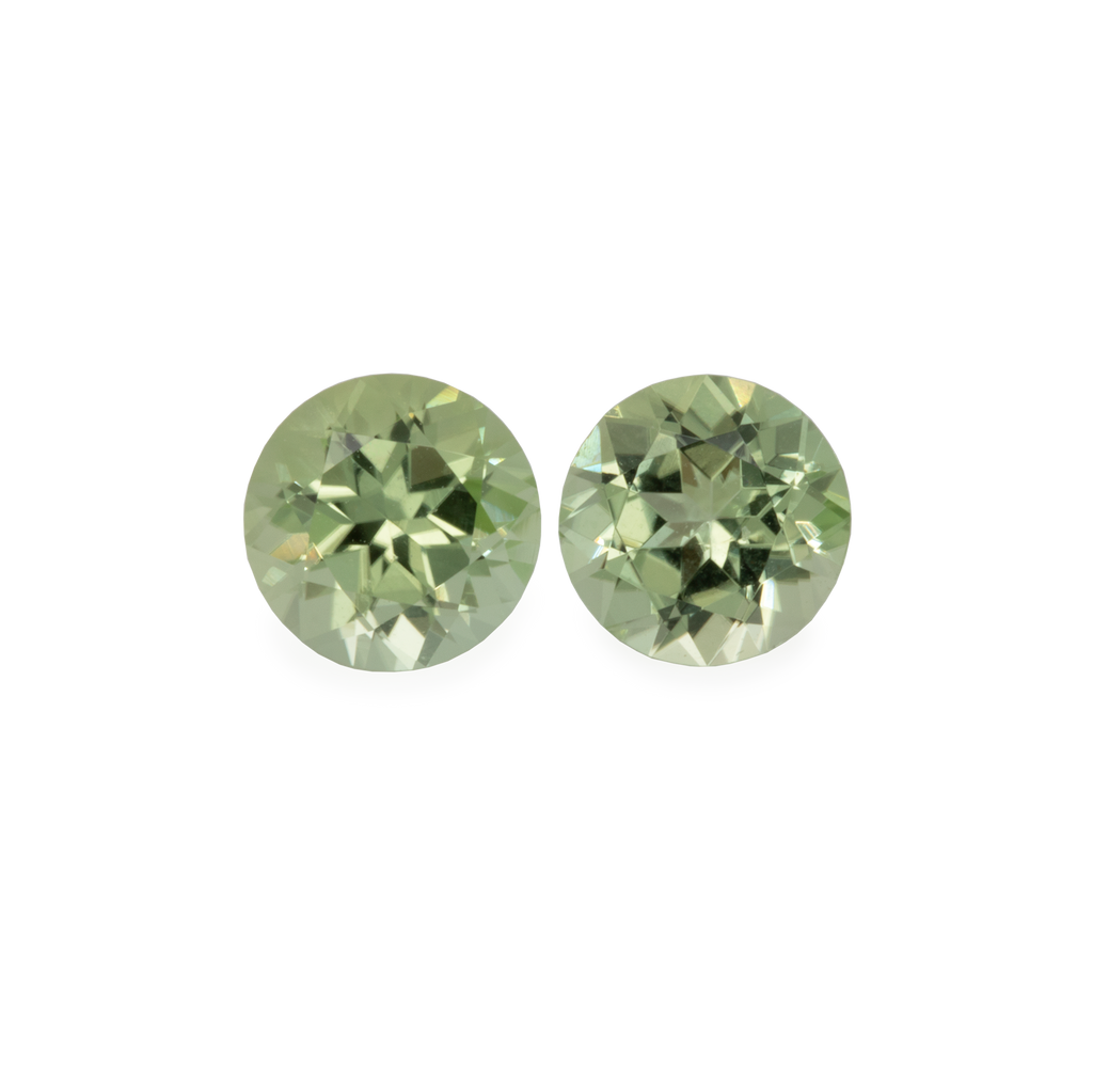 Norwegian Peridot Set - green, round & marquise, 5x5 mm - 12x6 mm, 4.96 ct, No. SET99005