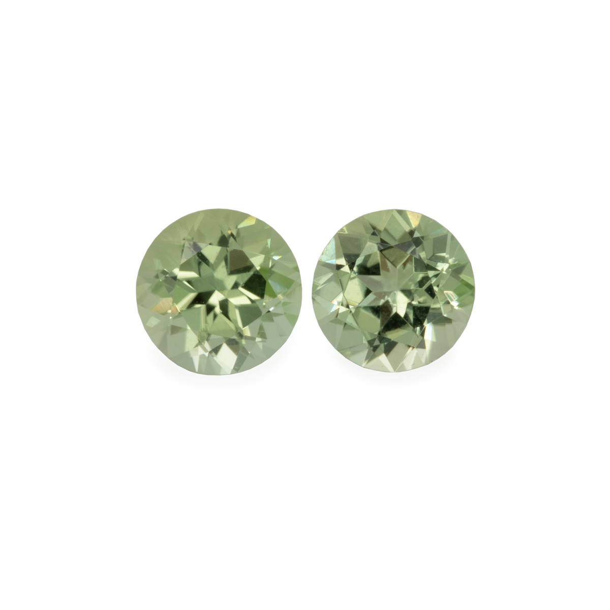Norwegian Peridot Set - green, round & marquise, 5x5 mm - 12x6 mm, 4.96 ct, No. SET99005