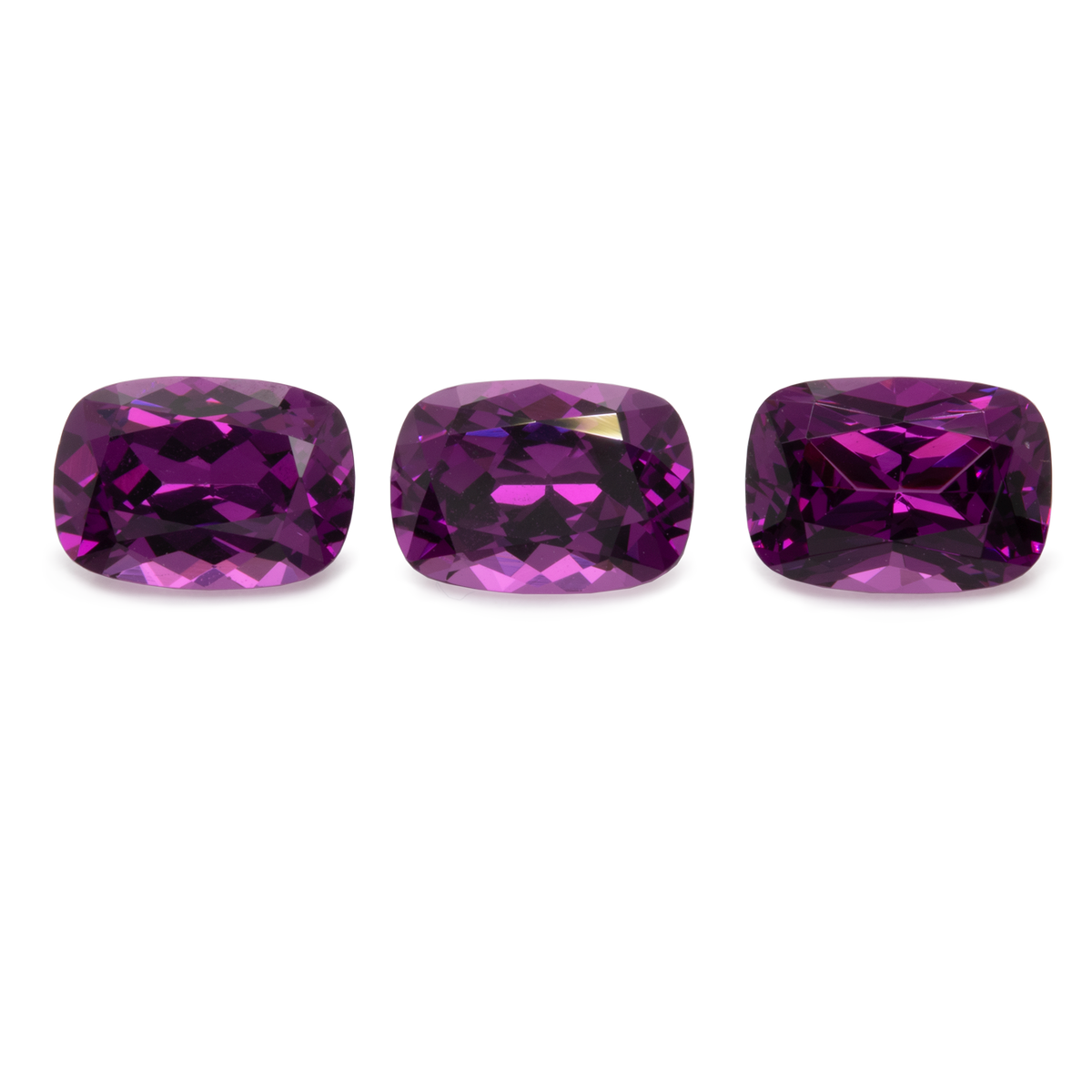 Royal Purple Garnet im Set - lila, antik, 7x5 mm, 3,03 ct, Nr. SET99012