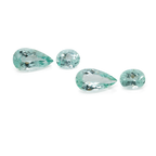 Beryll im Set - grün, oval & birnform, 12x7 mm, 5.78 ct, Nr. SET99017