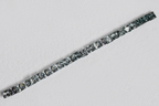 Spinell im Set - grau, rechteck, 3x3 mm, 3.46 ct, Nr. SET99106