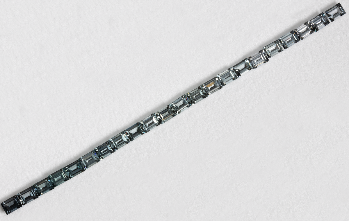 Spinel Set - gray, baguette, 4x3 mm, 4.65 ct, No. SET99107