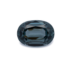 Spinell - grau, oval, 8.5x6 mm, 1.53 ct, Nr. SP90005