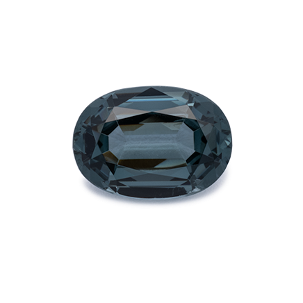 Spinel - gray, oval, 8.5x6 mm, 1.53 ct, No. SP90005