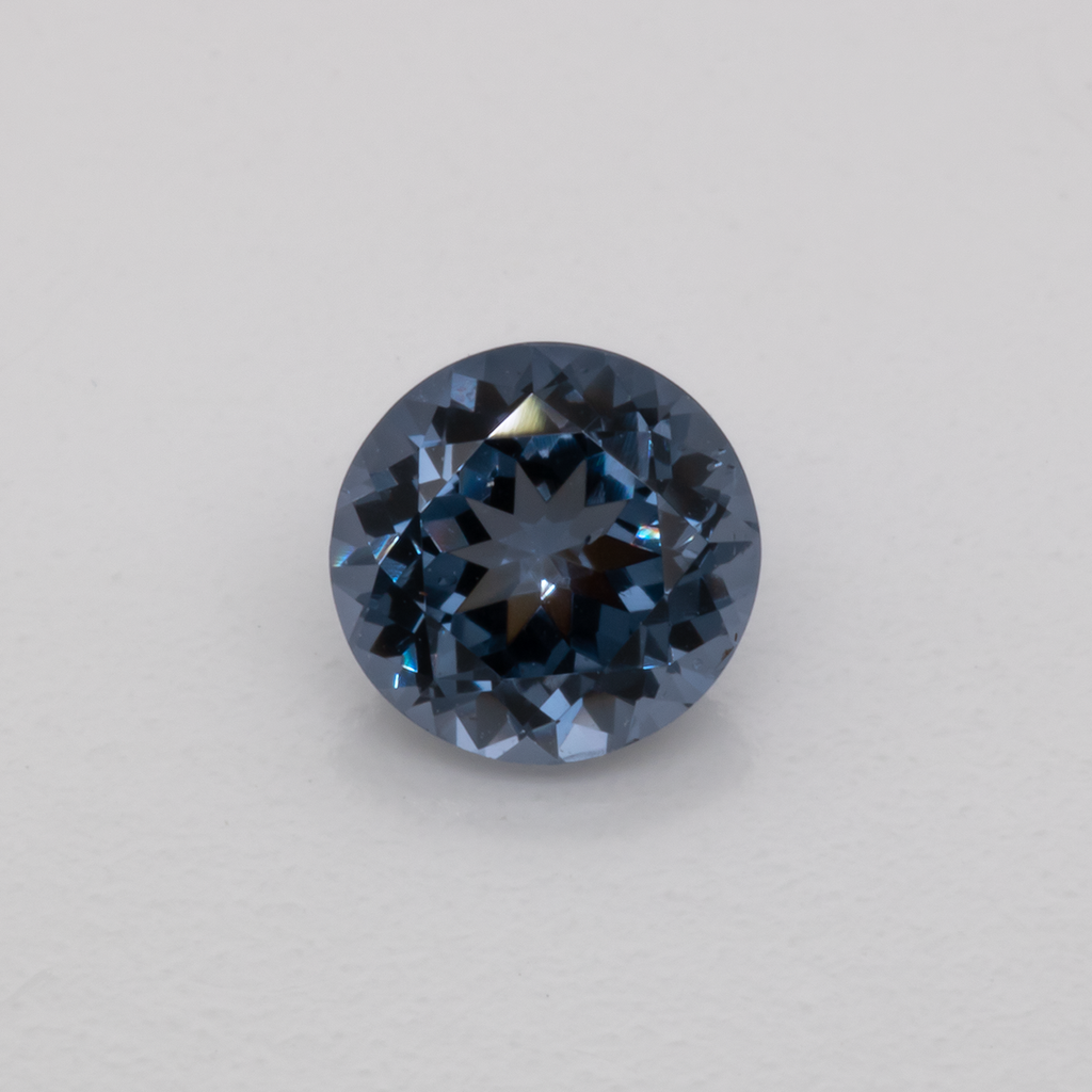 Spinell - blau, rund, 5x5 mm, 0,54 ct, Nr. SP90006