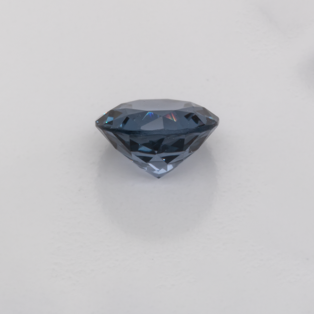 Spinell - blau, rund, 5x5 mm, 0,54 ct, Nr. SP90006