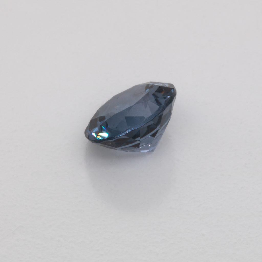 Spinell - blau, rund, 5x5 mm, 0,54 ct, Nr. SP90006