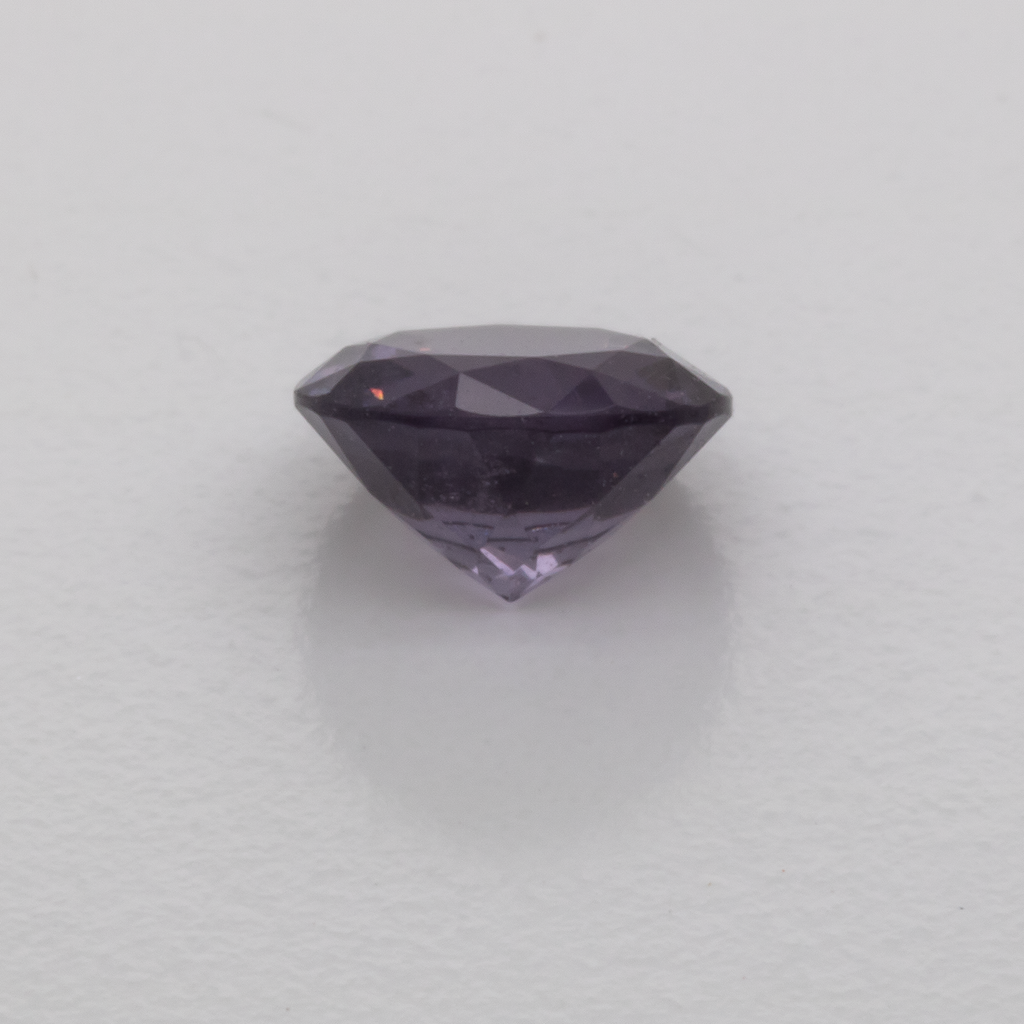 Spinell - lila, rund, 5,1x5,1 mm, 0,55 ct, Nr. SP90015