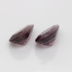 Spinel Pair - purple, pear, 12x7.6 mm, 5.86 ct, No. SP90048