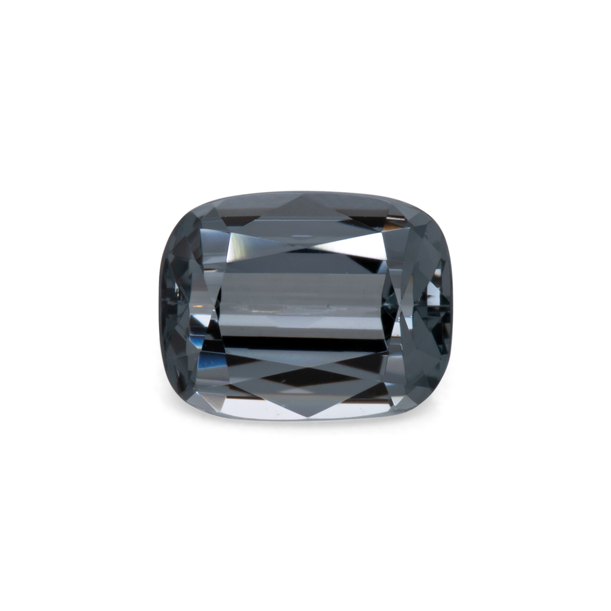 Spinel - gray, cushion, 6.6x5.1 mm, 1.00 ct, No. SP90058