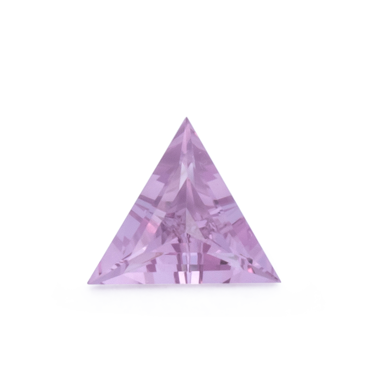 Spinel - light pink, trillion, 4x4 mm, 0.12 ct, No. SP90096