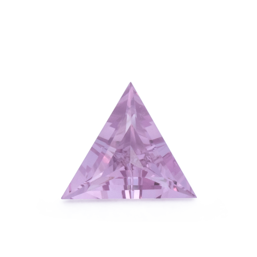 Spinel - light pink, trillion, 4x4 mm, 0.12 ct, No. SP90096
