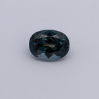 Spinel - gray & blue, oval, 8.2x6.1 mm, 1.78 ct, No. SP90103