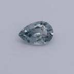 Spinel - gray, pear, 6x4 mm, 0.43 ct, No. SP90116