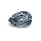 Spinel - gray, pear, 6x4 mm, 0.43 ct, No. SP90116