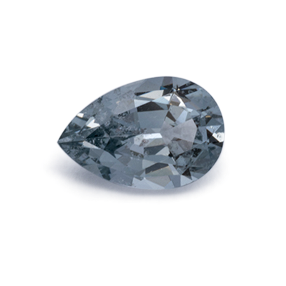 Spinel - gray, pear, 6x4 mm, 0.43 ct, No. SP90116