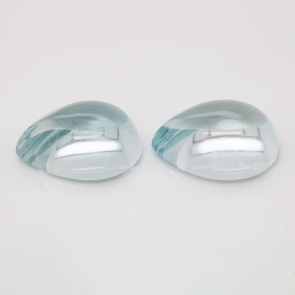 Topas im Set - hell blau, oval & birnform, 19,9x15 mm, 94,74 ct, Nr. TPZ60001