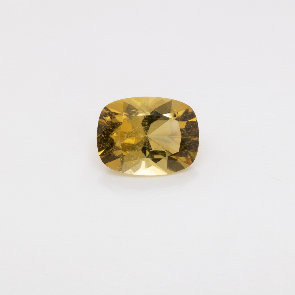 Turmalin - gelb, antik, 7.9x6.1 mm, 1.25 ct, Nr. TR101323