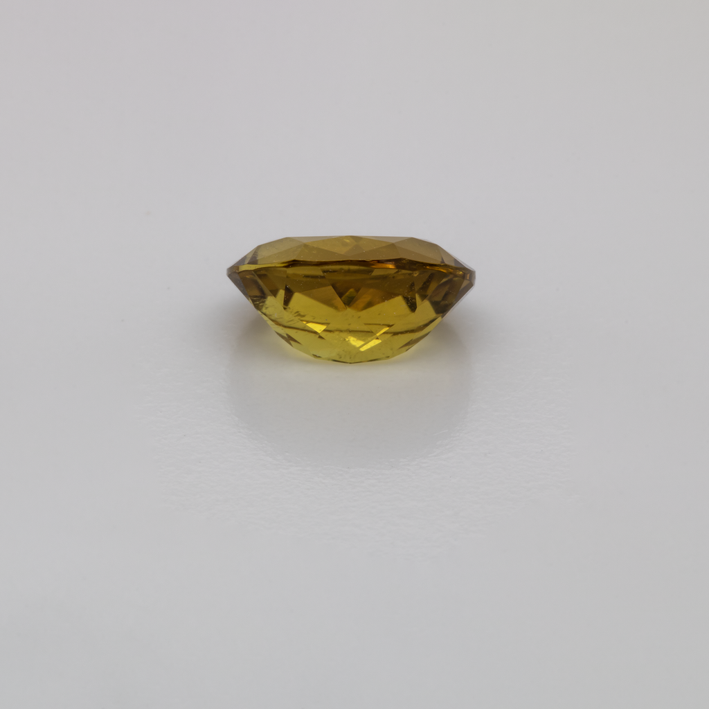 Tourmaline - yellow, oval, 8x6 mm, 1.31 ct, No. TR101328