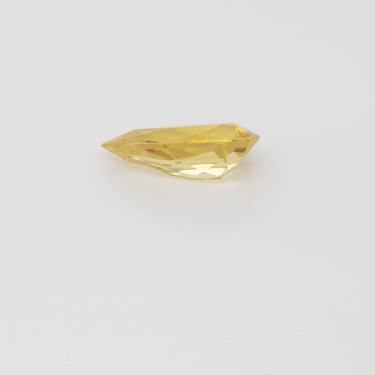 Tourmaline - yellow, pear, 11x6 mm, 1.46 ct, No. TR101334