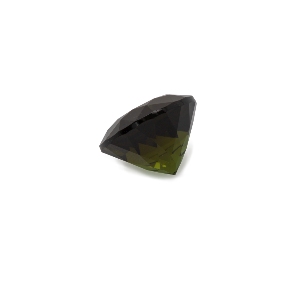 Tourmaline - green, round, 8x8 mm, 1.89-2.10 ct, No. TR10151