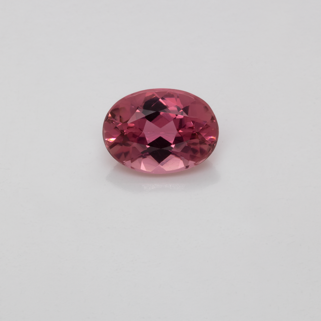 Tourmaline - old rose, oval, 7x5 mm, 0.65-0.78 ct, No. TR12003