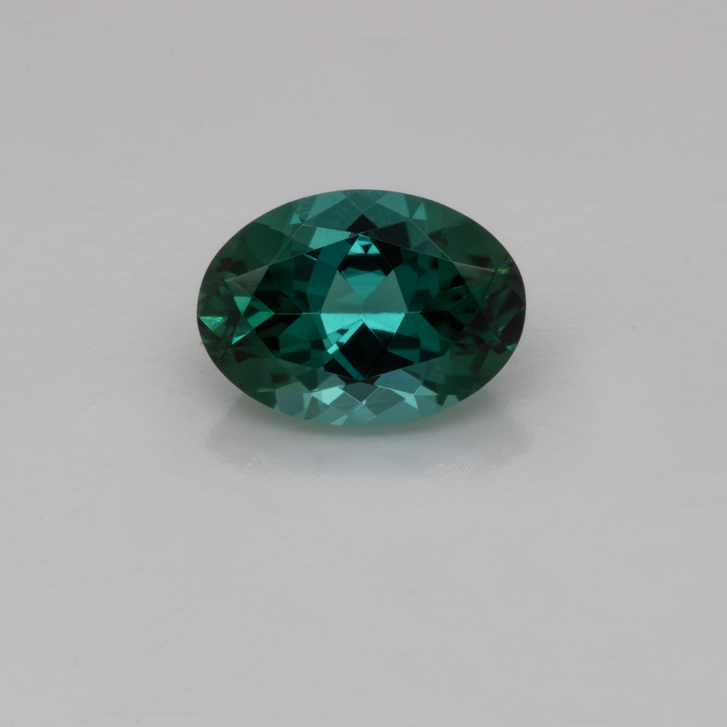 Tourmaline - green, oval, 7x5 mm, 0.70 - 0.79 ct, No. TR27002