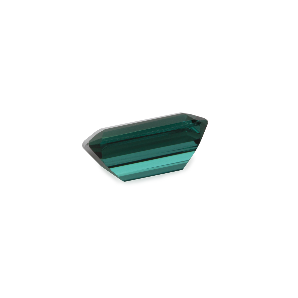 Tourmaline - blue/green, octagon, 7x5 mm, 0.91 - 1.01 ct, No. TR72001