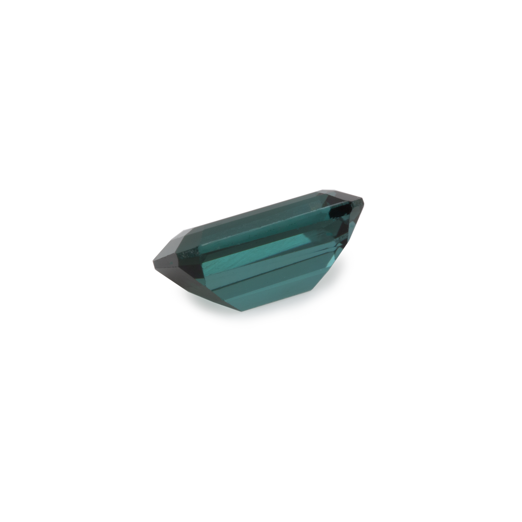 Tourmaline - blue/green, octagon, 5x3 mm, 0.29-0.33 ct, No. TR76001
