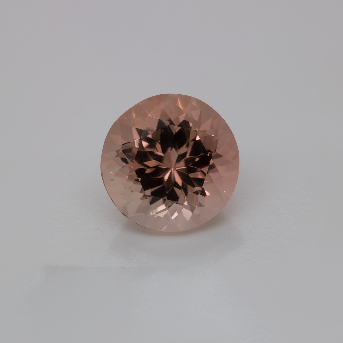Turmalin - cognac, rund, 11,5x11,5 mm, 5,69 ct, Nr. TR991010