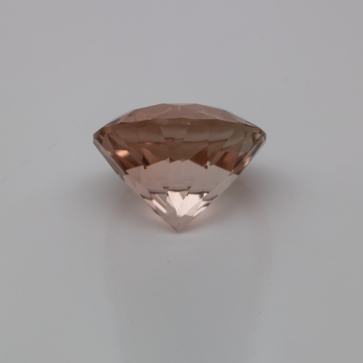 Turmalin - cognac, rund, 11,5x11,5 mm, 5,69 ct, Nr. TR991010