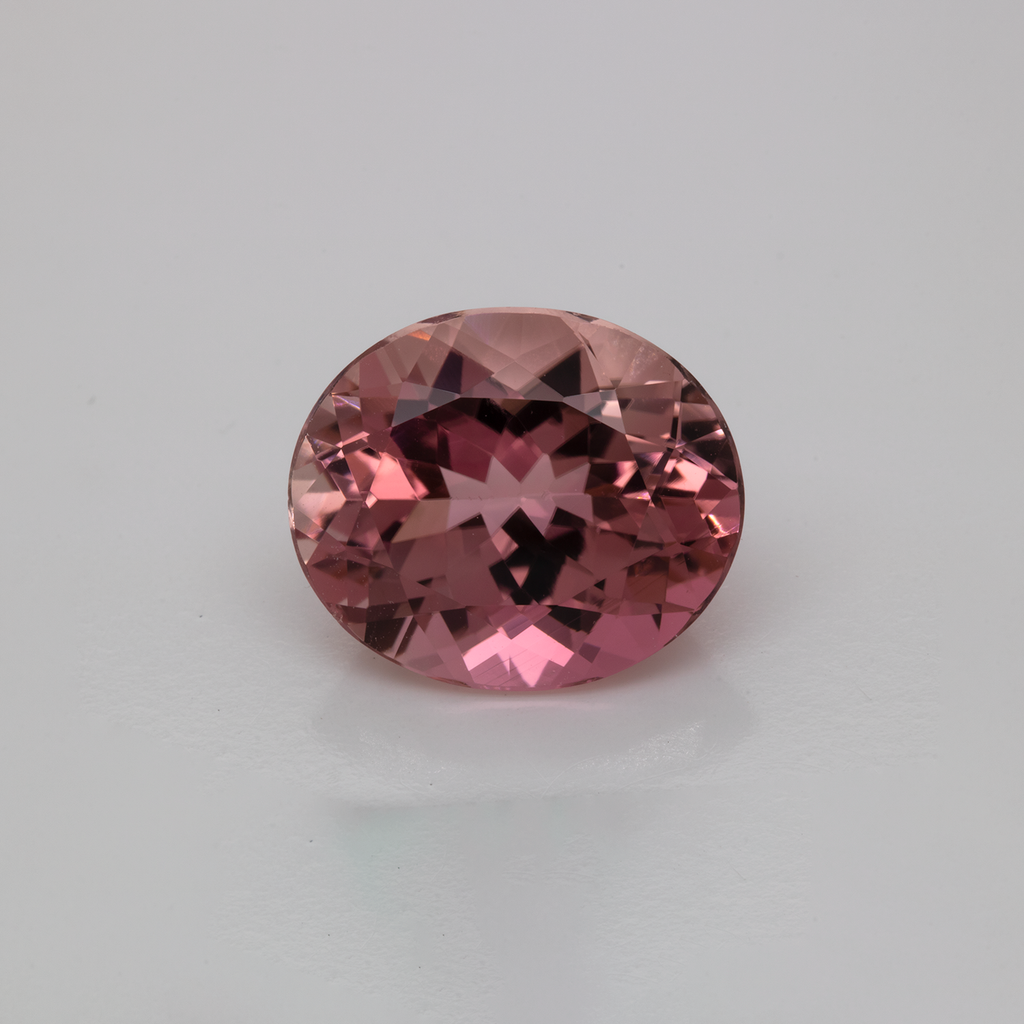 Tourmaline - pink, oval, 12.5x10.5, 5.62 ct, No. TR991011