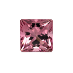 Tourmaline - light pink, rectangle, 10x10 mm, 4.88 ct, No. TR991015
