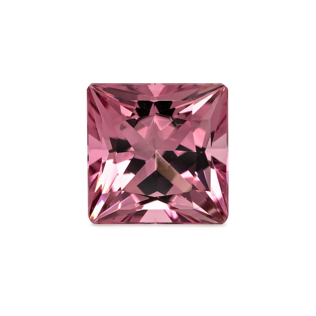 Tourmaline - light pink, rectangle, 10x10 mm, 4.88 ct, No. TR991015