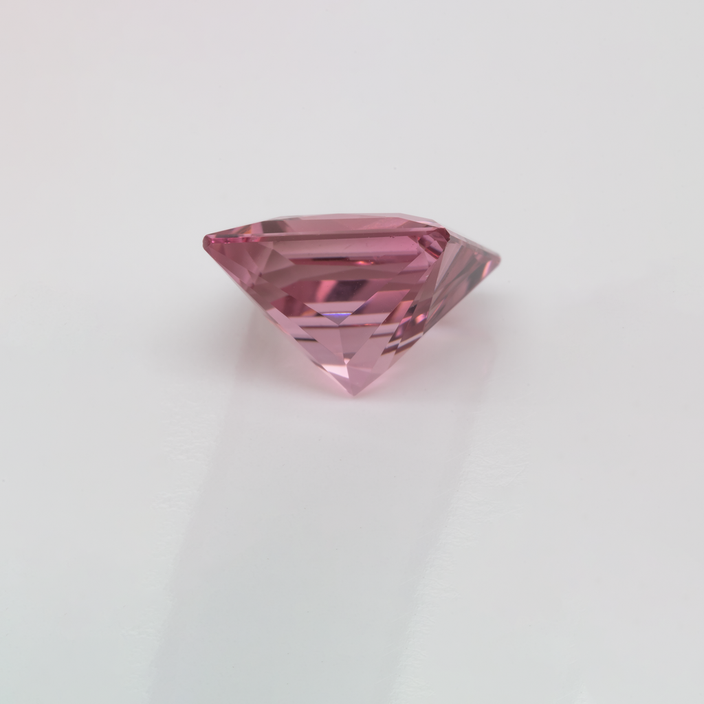 Tourmaline - light pink, rectangle, 10x10 mm, 4.88 ct, No. TR991015
