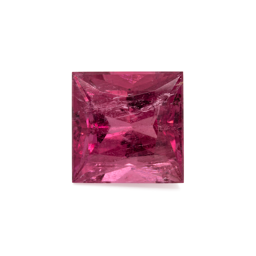 Turmalin - pink/rot, rechteck, 14x14 mm, 13,89 ct, Nr. TR991016