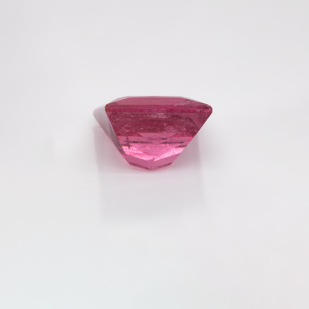 Tourmaline - pink/red, rectangle, 14x14 mm, 13.89 ct, No. TR991016