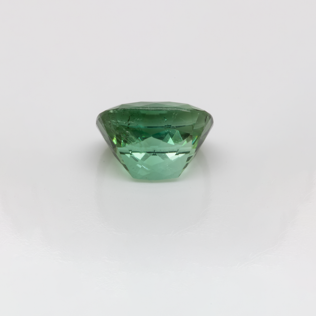 Tourmaline - green, cushion, 11.5x10 mm, 5.45 ct, No. TR991017