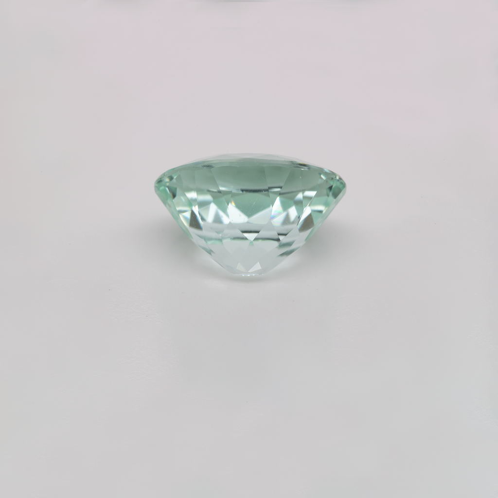 Turmalin - hell grün, oval, 16,5x14 mm, 14,02 ct, Nr. TR991018