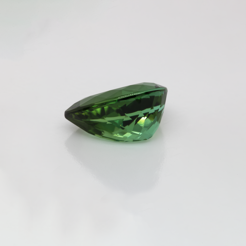 Tourmaline - green, pear, 14x10 mm, 5.98 ct, No. TR991019