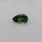 Tourmaline - green, pear, 5x3 mm, 0.18-0.20 ct, No. TR991022