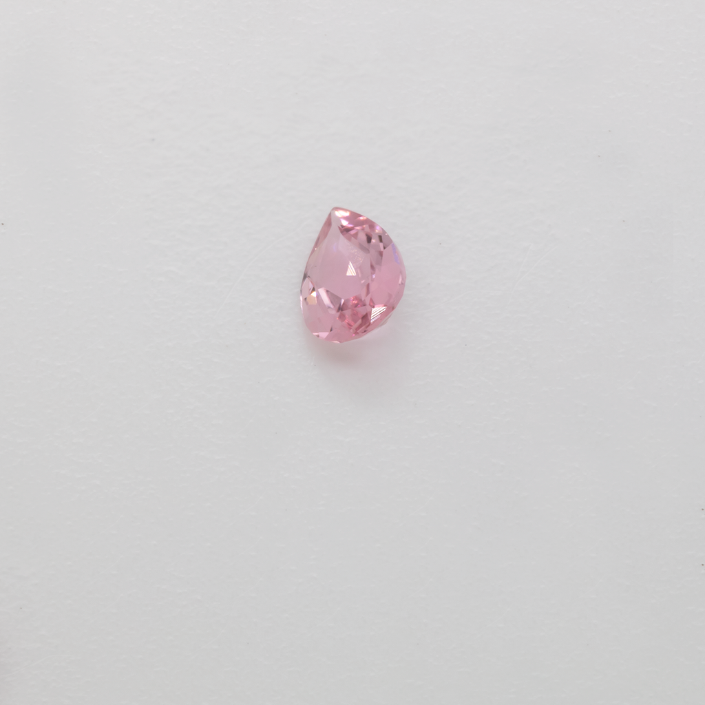 Tourmaline - light pink, pear, 5x3 mm, 0.14-0.17 ct, No. TR991024