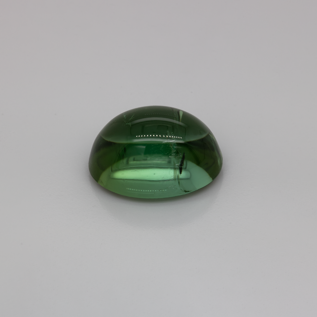 Tourmaline - green, oval, 17.4x12.8 mm, 16.28 ct, No. TR991029