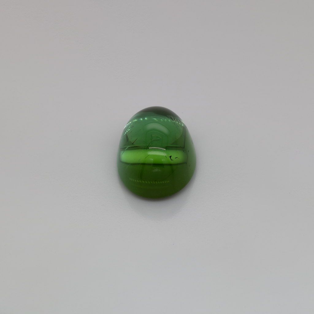 Tourmaline - green, oval, 17.4x12.8 mm, 16.28 ct, No. TR991029
