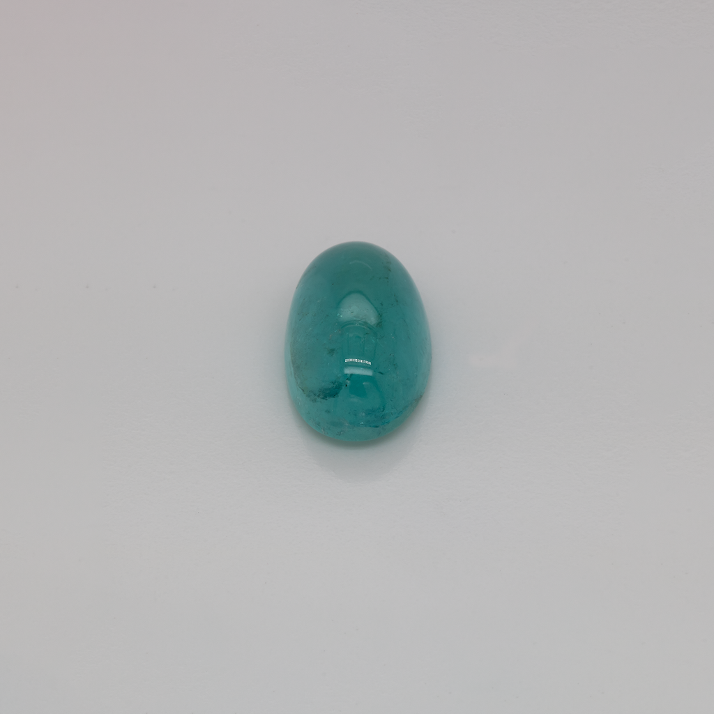 Tourmaline - blue/green, oval, 14.2x8.4 mm, 5.86 ct, No. TR991033