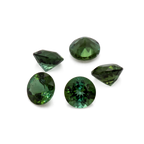 Tourmaline - green, round, 3x3 mm, 0.10 - 0.12 ct, No. TR991046